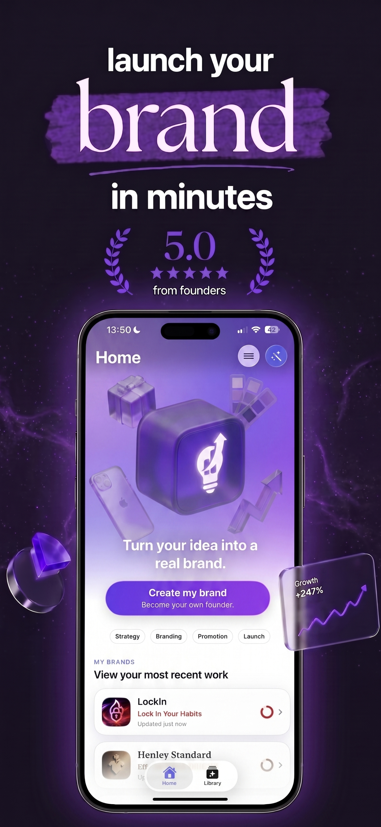 BrandFounder app introduction