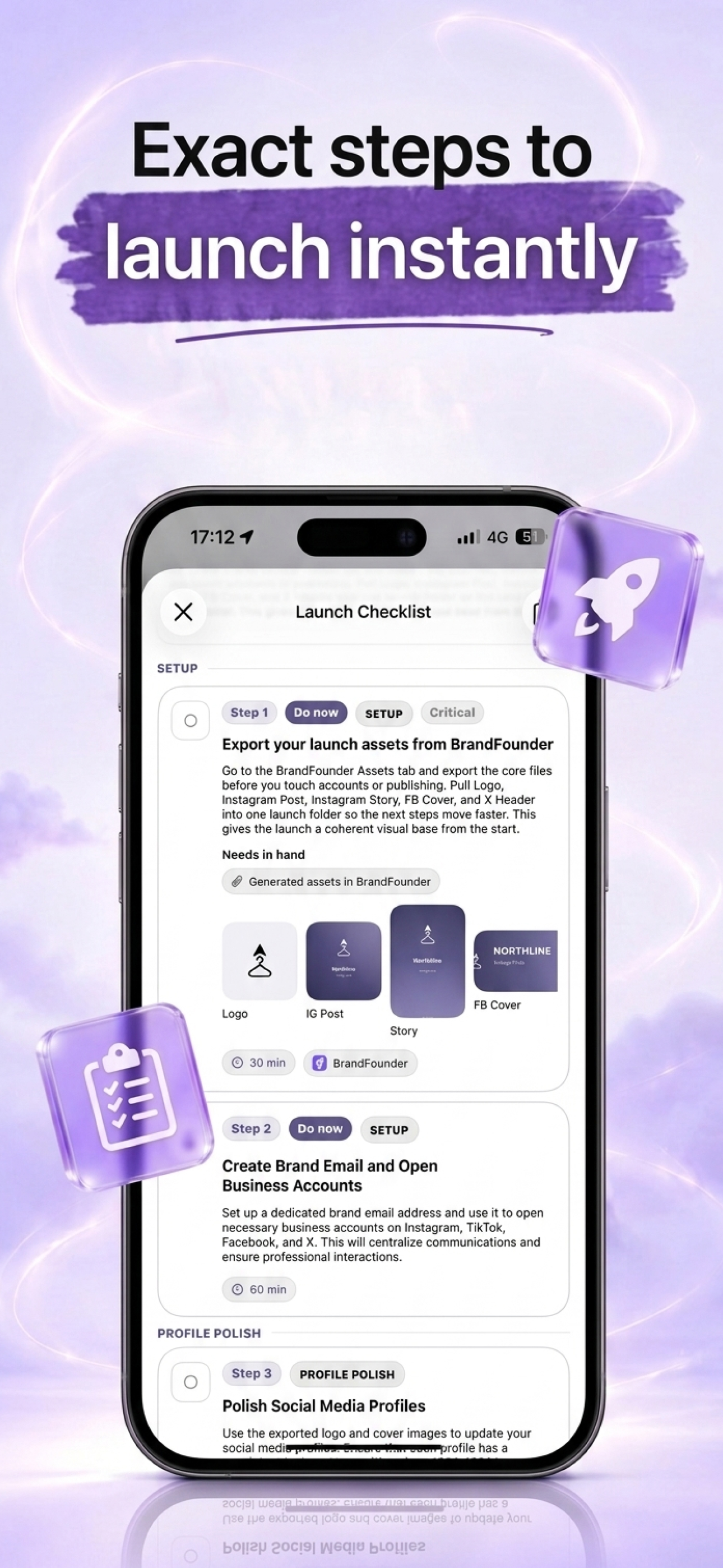 Launch plan and publishing workflow
